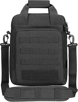 CamGo Tactical Briefcase Heavy Duty Military Shoulder Messenger Bag Lightweight Mens Handbag
