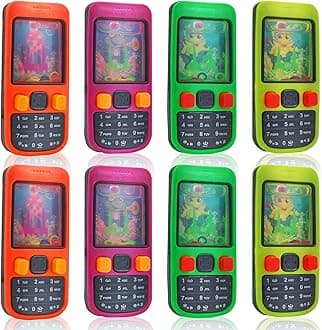 10 Pack Handheld Water Ring Game Party Favors for Kids 4-8-12, Return Gifts, Classroom Prizes, Goodie Bags Stuffers for Birthday Party, Pinata Filler, Treasure Box Toys