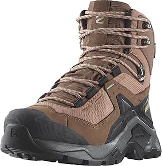 Salomon mens Quest Element Gore-tex Trail Running Shoe, Mocha Mousse, 6.5 US