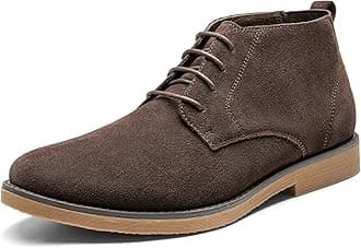 Bruno Marc Men's Suede Chukka Boots Desert Lace Up Dress Ankle Boot