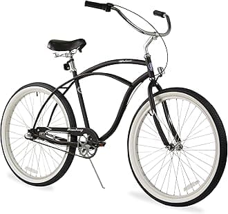 Firmstrong Urban Man Beach Cruiser Bike, Mens Bicycle