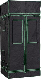 Hydro Crunch Hydroponic Grow Tent, 31" x 31" x 71"