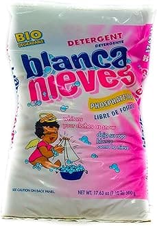 BLANCA NIEVES Powder Laundry Detergent - Phosphate Free | Biodegradable - 17.63 Oz. (500 g) Package (3)