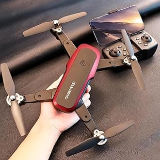 NIYANETAIL Drone with 90° electrically adjustable 4k Camera for Adults FPV Live Video Quadcopter equipped with 360° flip me Auto return One key take off/landing Altitude hold Indoor & Outdoor Toy