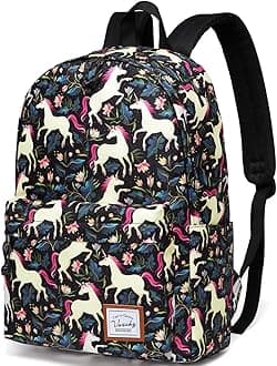 School Backpack for Girls, Cute Schoolbag Bookbag for Kids/Teens/Middle School/College/Work Backpack for Women
