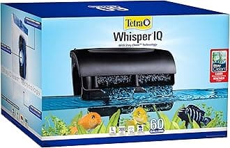 Tetra Whisper IQ Power Filter 60 Gallons, 300 GPH, with Stay Clean Technology