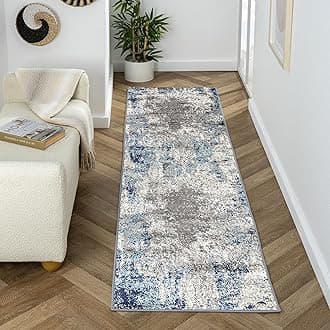 LUXE WEAVERS Artistic Area Rug, D.Blue-L.Blue 2x7
