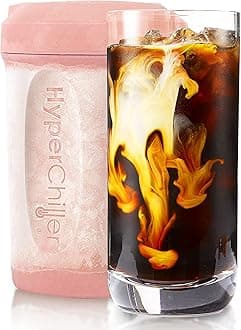 Elite Gourmet Beverage Chiller, 12.5 oz, Rose Gold