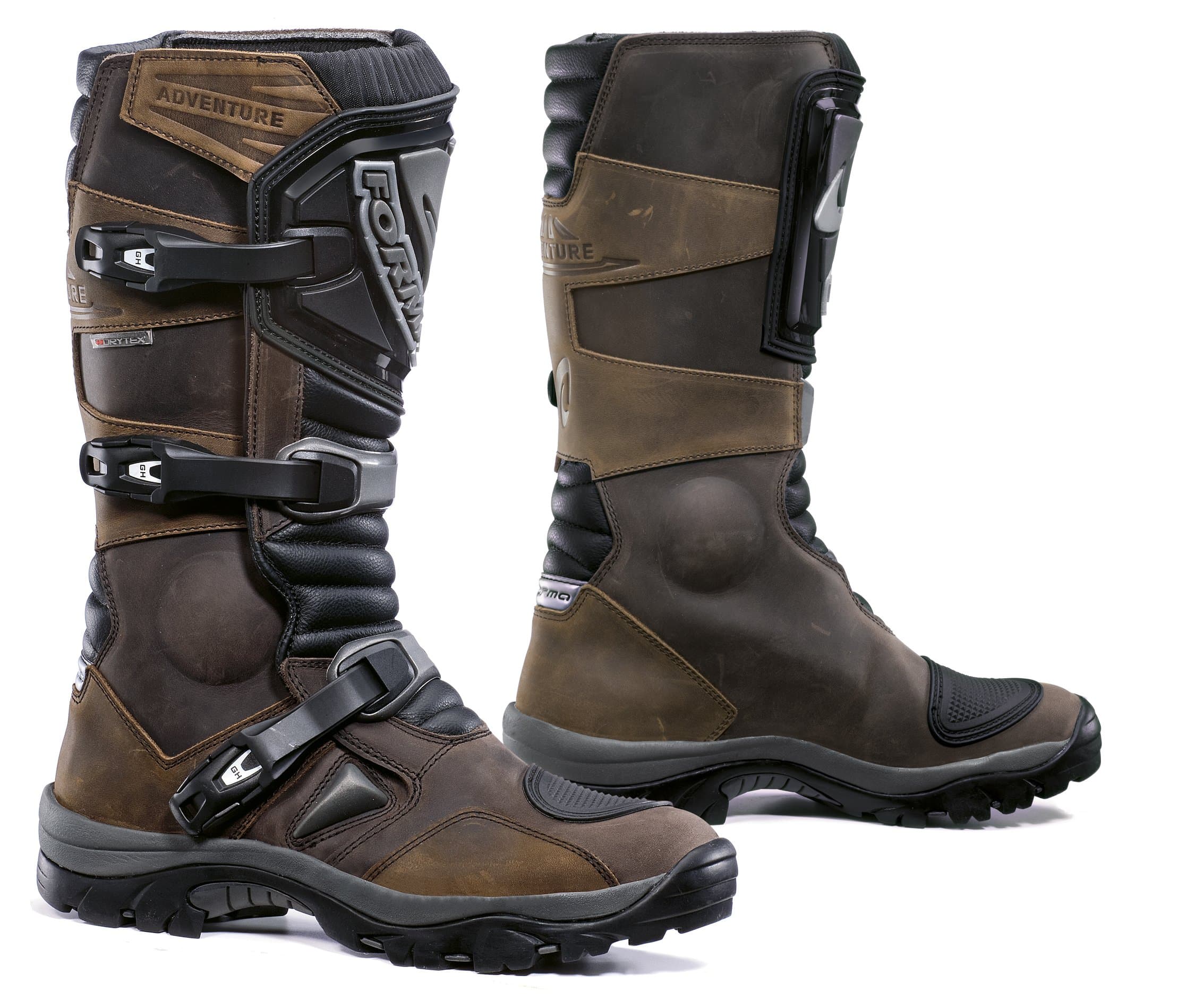 Motorcycle Boots Adventure WP CE Approved, Brown, 38