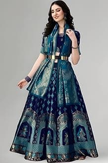 JAYA CREATION BANARASI JAQUARD LEHENGA CHOLI