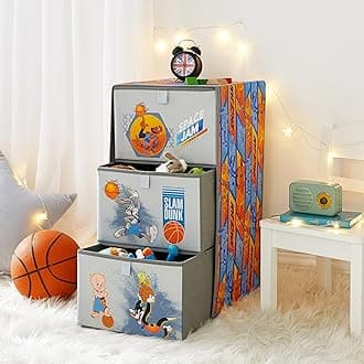 Space Jam: A New Legacy 3 Drawer Soft Storage Unit with Poly Canvas Frame