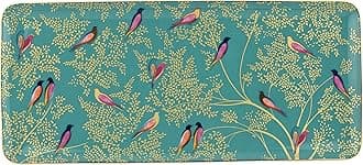 Sara Miller for Portmeirion, Sandwich Tray - Green Single, Turquoise