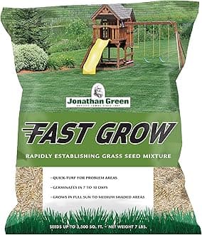(10840) Fast Grow Grass Seed - Cool Season Lawn Seed (7 lb)