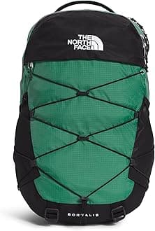 THE NORTH FACE Borealis Commuter Laptop Backpack, Deep Grass Green/TNF Black, One Size