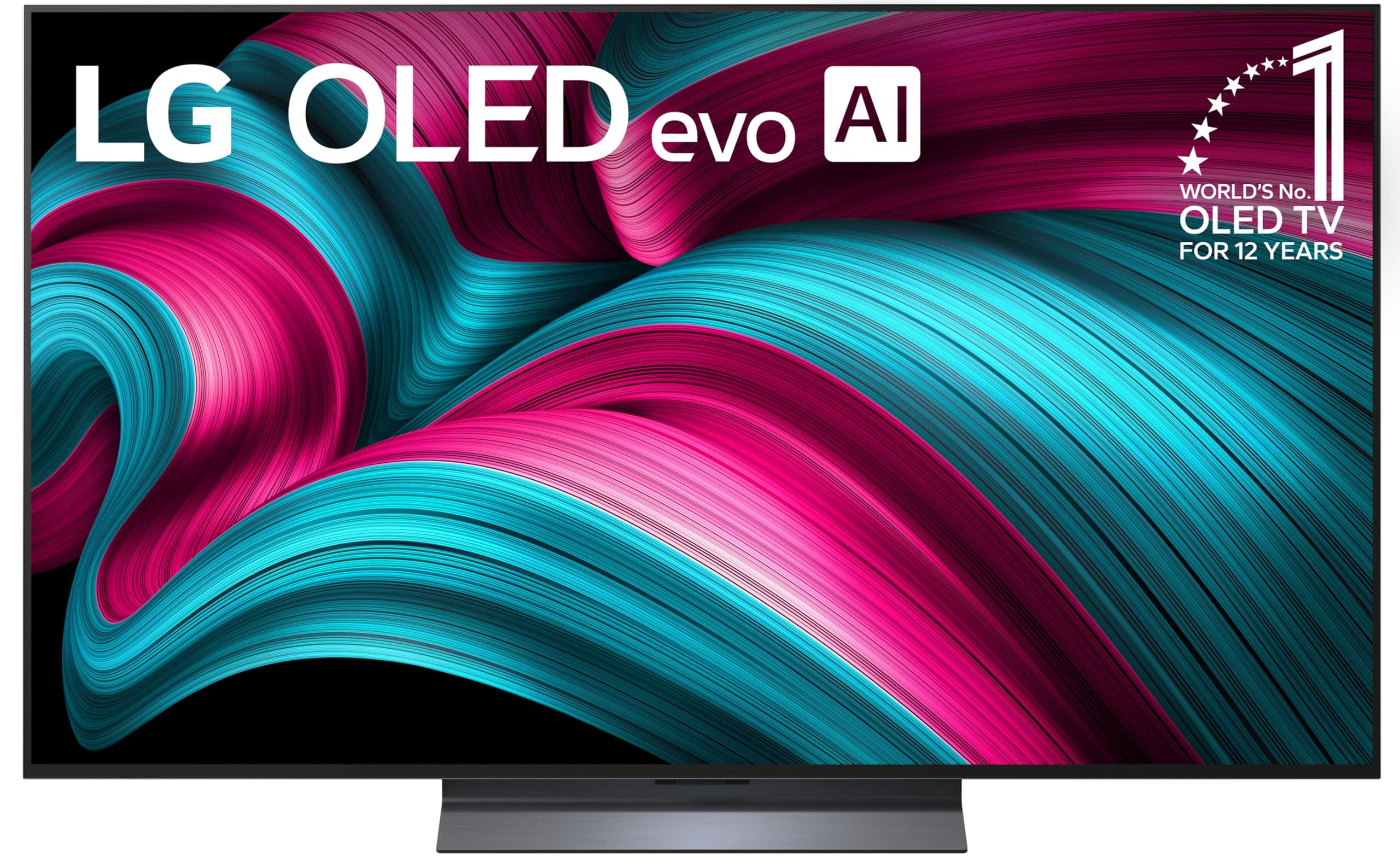 55-Inch Class OLED evo AI 4K C5 Series Smart TV w/Dolby Atmos, Dolby Vision, HDR10, AI Super Upscaling 4K, Filmmaker Mode, Wow Orchestra, Alexa Built-in (OLED55C5PUA, 2025)