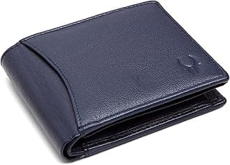 WILDHORN Top Grain Leather Wallet for Men I 9 Card Slots I 2 Currency & 2 Secret Compartments I 1 Zipper & 3 ID Card Slots…