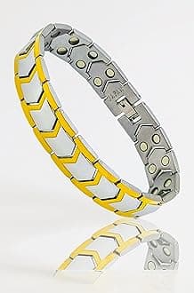 BP Titanium Bracelet Blood Pressure Control Chain Men-Women Bp Monitor Maintain Energy/Blood Circulation/Stamina/Strangth/Body Pain