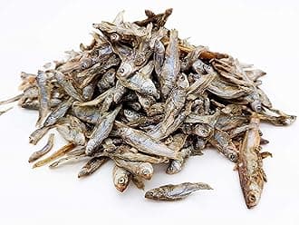 HERONS - Dried Sprats Large - Dried Whole Fish - For Dogs, Puppies, Turtles, Pond Fish, Birds, Reptiles, Mammals - Omega-3 & Omega-6 Fatty Acids - 70.4% Protein Content - 100 Grams