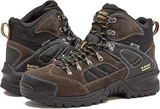 HI-TECBlack Rock WP Mid Men's Waterproof Hiking Boots, Lightweight Breathable Backpacking and Trail Shoes