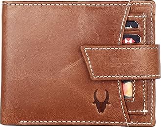 WildHorn® RFID Protected Genuine Leather Wallet for Men's