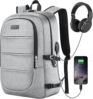 17.3inch Travel Backpack Grey