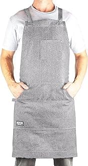 Professional Grade Chef Apron for Kitchen, BBQ & Grill