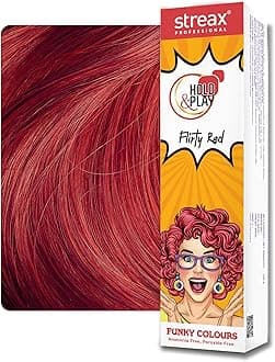 Streax Professional Hold & Play Funky Colour, Hair Color, 100g - Perky Green