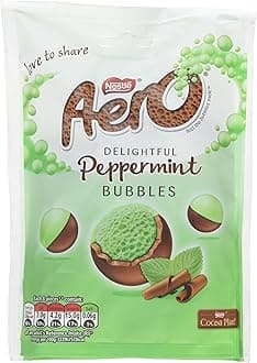 Aero Bubbles Mint Chocolate Sharing Bag, 113g