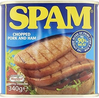SPAMOriginal Chopped Pork and Ham 340 g (Pack of 6)
