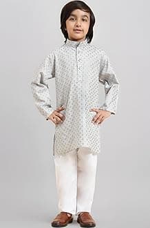Pro-Ethic Style Developer Boy's Cotton Solid s Kurta Pajama For Kid'S Ethnic Wear | Kurta Pajama Set