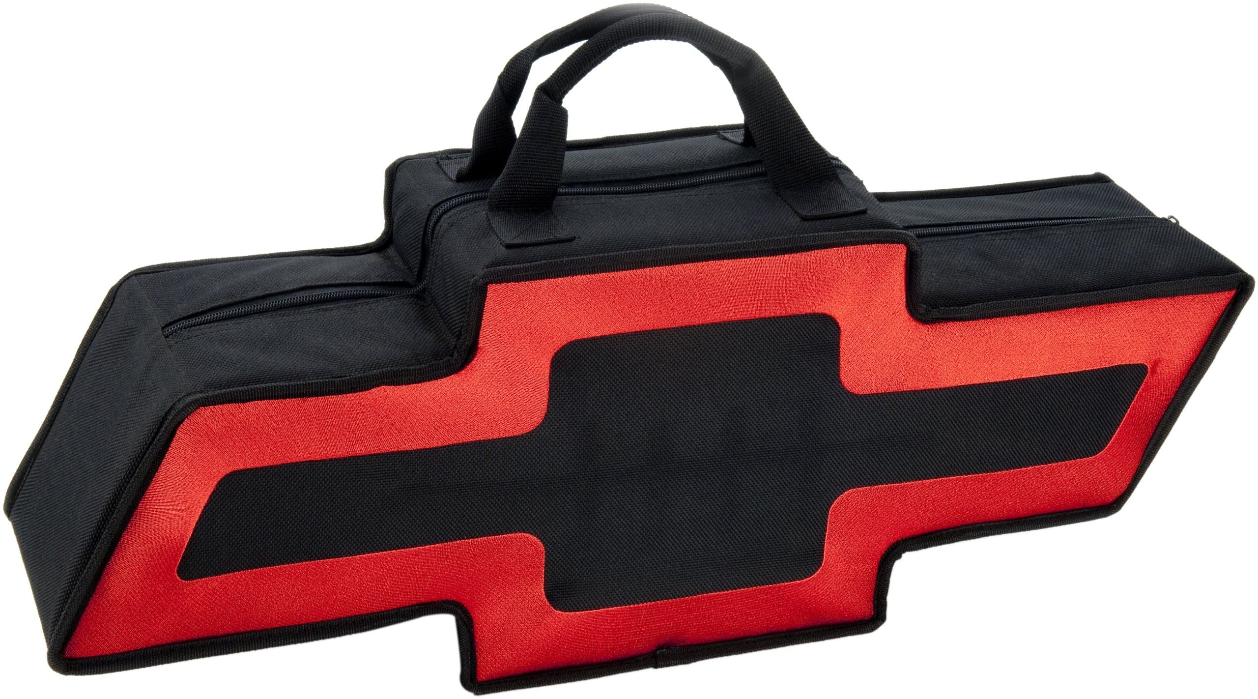 Goboxes BT 2000 BR Canvas Bag, Black/Red