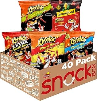 Cheetos Flamin' Hot Variety Pack, 40 Count
