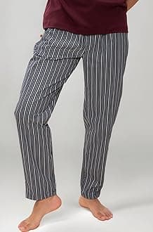 - Regular Fit Cotton Blend Woven Casual Style Pyjama Dual Pockets Breathable Microfibre Waistband Anti-Bacterial Stretchable Soft Comfortable Pyjama For Men