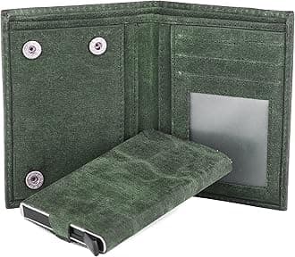 WildHornunisex-adult Leather Wallet for Men Bi-Fold Wallet