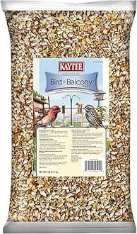 Bird & Balcony Wild Bird Food No Mess Seed Blend for City Dwelling Birds Like Finches, Sparrows, Mourning Doves and More, 5 lb