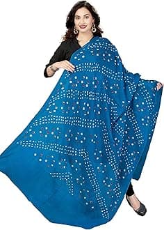 Women's Pure Cotton Bandhani Dupatta