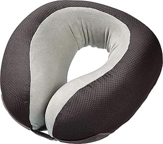 Go Travel Super Supportive & Ergonomic Memory Foam Dreamer Travel Neck Pillow (BLACK)