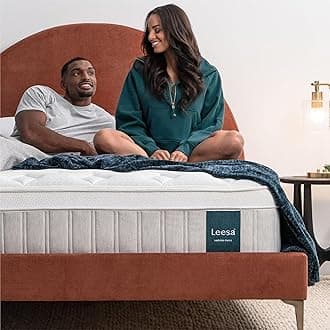 Leesa Sapira Chill Hybrid 14" Mattress, Soft, Cal King, Enhanced Cooling, CertiPUR-US Certified Foam, 120-Night Trial