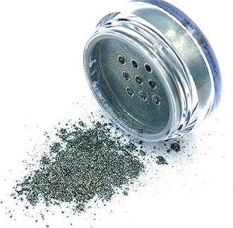 Emerald City Teal Jewel Green & Hints of Golden Sparkle Single Loose Powder Eyeshadow; Vegan, Talc & Paraben Free