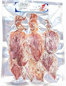SaCa Food Dried Squid, Size Small, 150g (5.30 oz)