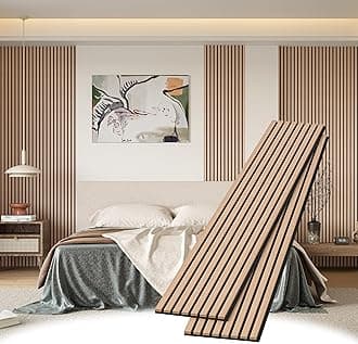 3D Wood Wall Panels Paneling, Oak, 8 x 1 ft. x 2 Pack