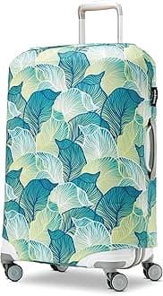 Luggage Cover, Leaf Print, Leaf Print, Printed Luggage Cover