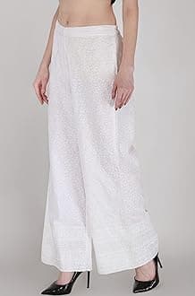 SHOPPING QUEEN Women's Cotton Palazzo