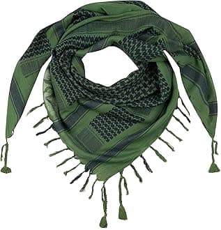 Shemagh Scarf - 100% Cotton Shemagh - Verstalie & Stylish Fashion Scarf for Men & Women of All Ages