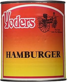Yoders Canned Hamburger Meat 28oz