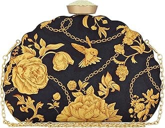 Printed Quirky Metal Clutch Bag | Clutch Purse For Women | Clutch Purse For Women Wedding | Clutch Purse