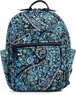 Women's Iconic Signature Cotton Small Backpack