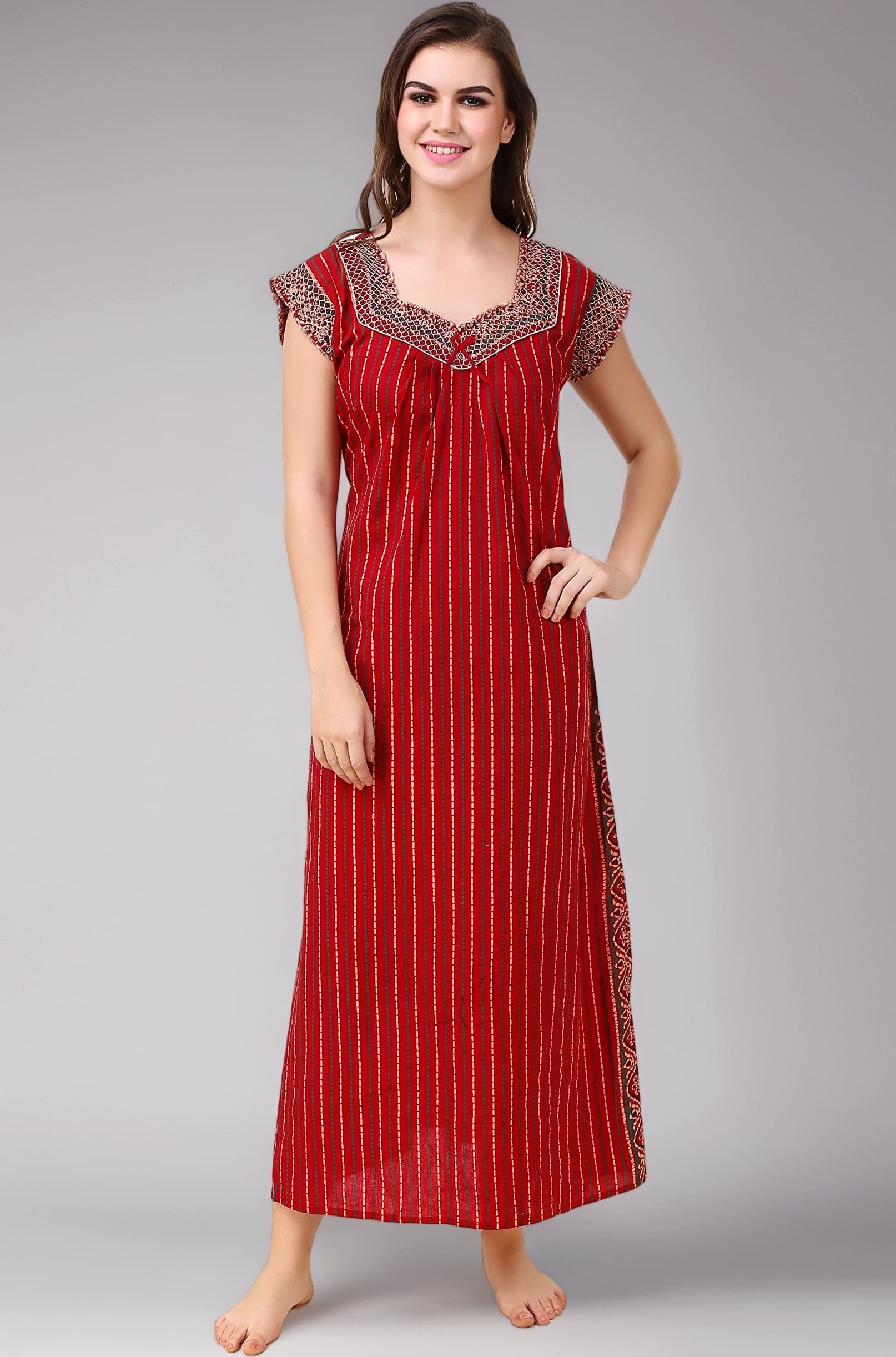 Masha Women's Cotton-Nighty