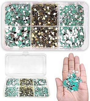 twinster Mirrors for Craft Work (6 Different Shapes, 1000 Total Pieces) Lippan Art Craft Materials Kit Decorative Mirrors DIY Best Kit