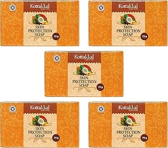 Skin Protection Soap - 75 gm, With Natural Ingredients (Pack of 5)